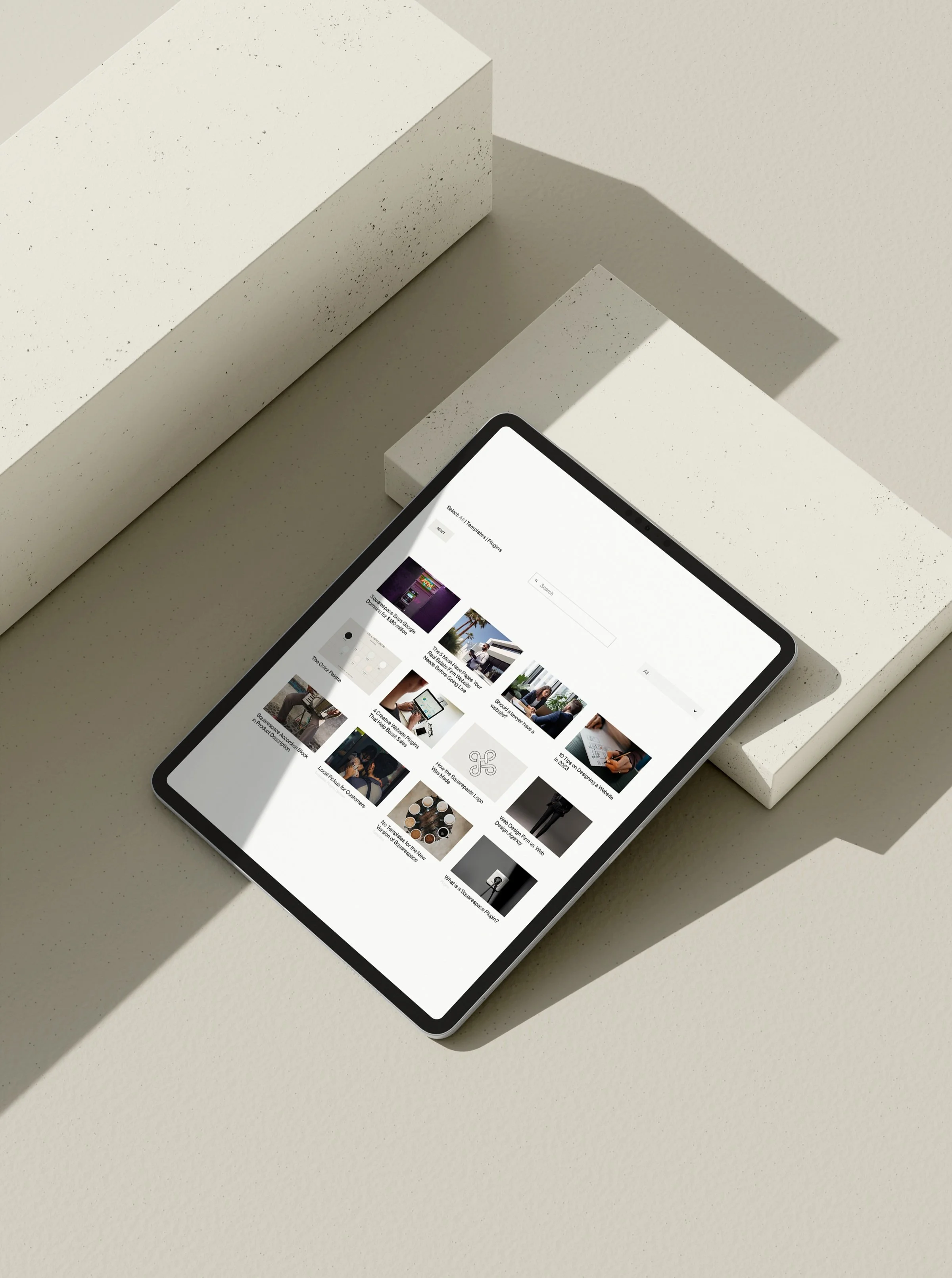 Squarespace Filter by Category or Tag